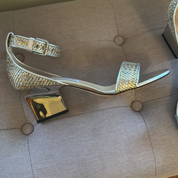 Jimmy Choo Edina Silver Mix - Picture 2 of 9